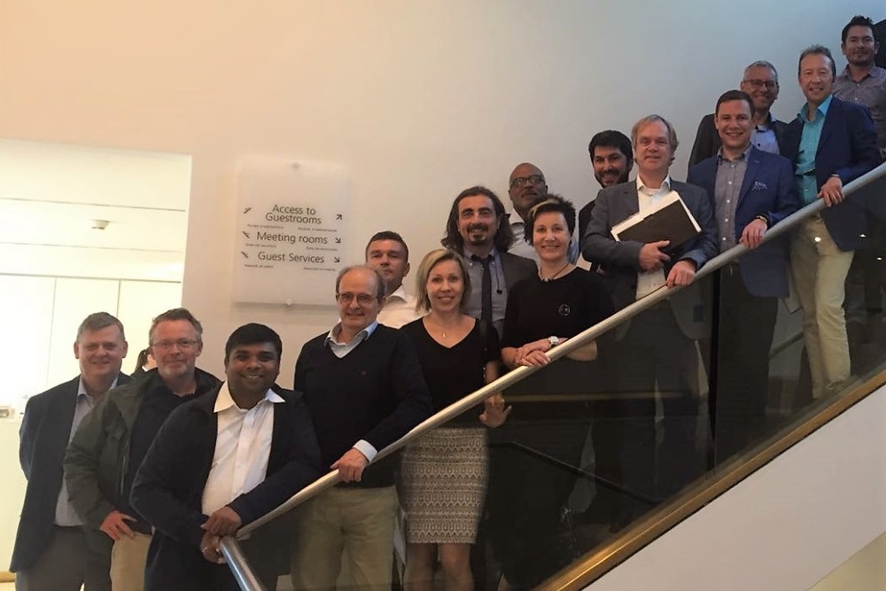 NAK Katsiberis at CREDEA annual meeting in Barcelona